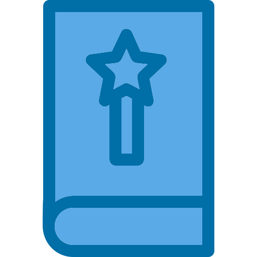 Magic book Generic Blue icon