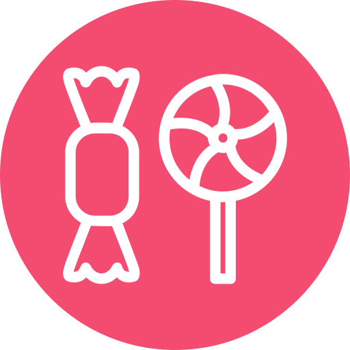 dulces icono gratis