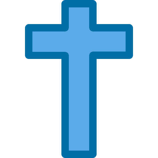 cruz cristiana icono gratis