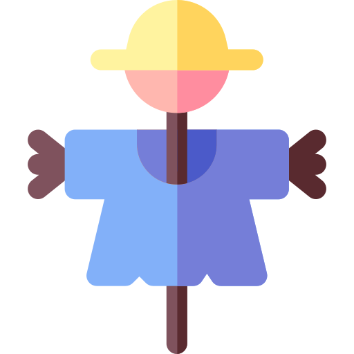 Scarecrow Basic Rounded Flat icon