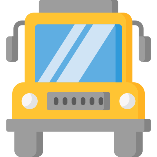 School bus Special Flat icon