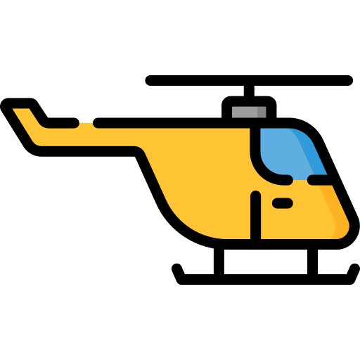 helicóptero icono gratis