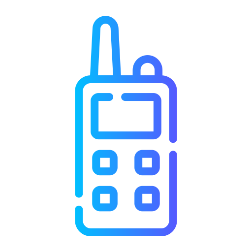 Walkie talkie Generic Gradient icon