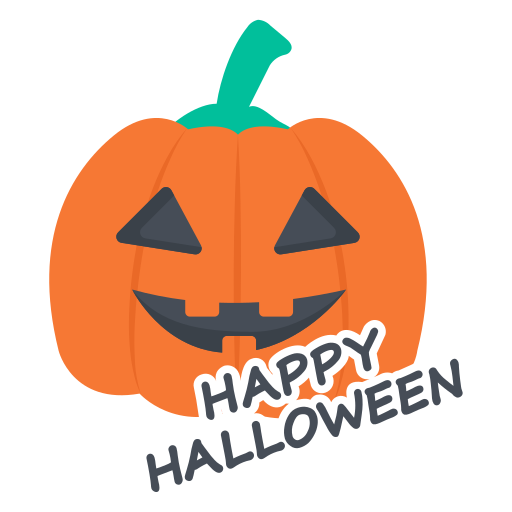 Pumpkin Halloween Sticker - Pumpkin Halloween Trick Or Treat - Discover &  Share GIFs