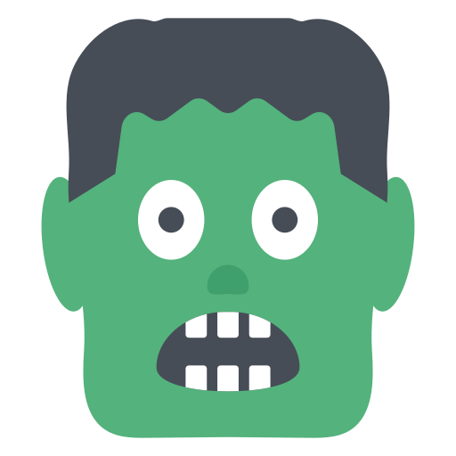 Zombie free sticker Zombie free sticker
