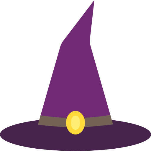 Witch hat - Free halloween icons