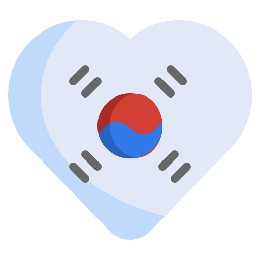 corea del sur icono gratis