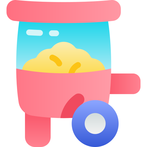 carrito de palomitas de maíz icono gratis