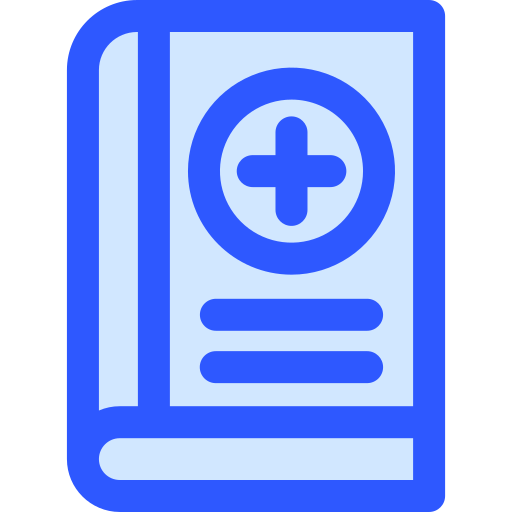 libro médico icono gratis