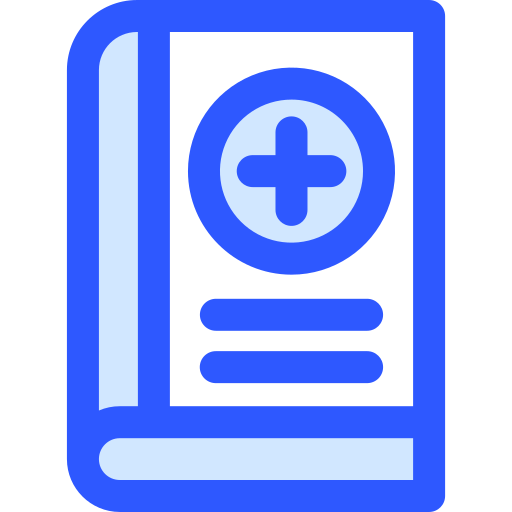 libro médico icono gratis