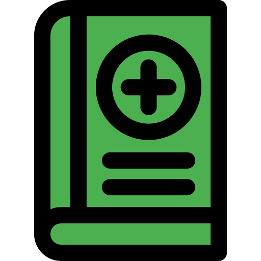 livro médico grátis ícone livro médico grátis ícone