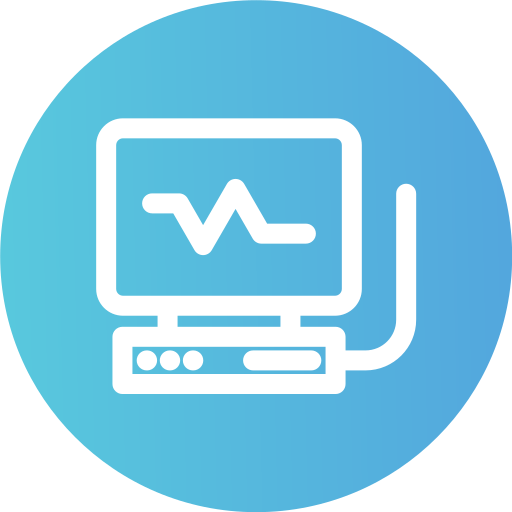 Electrocardiogram Generic Flat Gradient icon