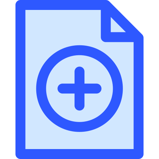 informe médico icono gratis