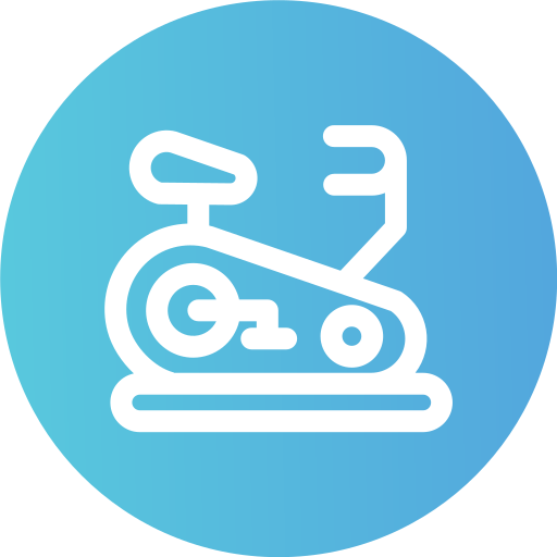 Stationary Bike Generic Flat Gradient icon