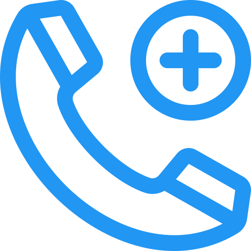 teléfono del hospital icono gratis