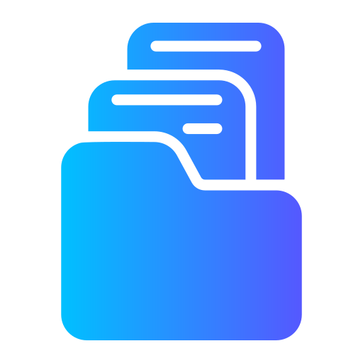 Portfolio Generic Flat Gradient icon