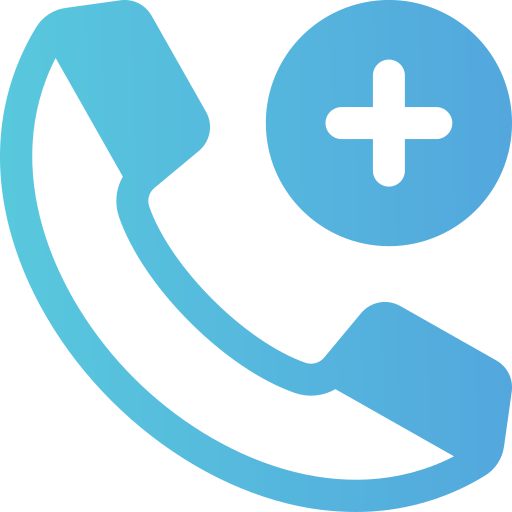병원 전화 무료 아이콘