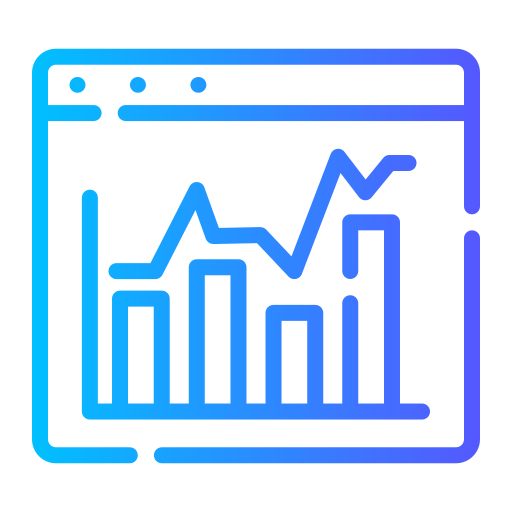 gráfico de barras icono gratis