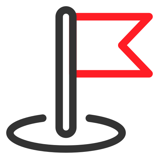 Flag free icon