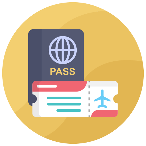 Passport Generic Circular icon