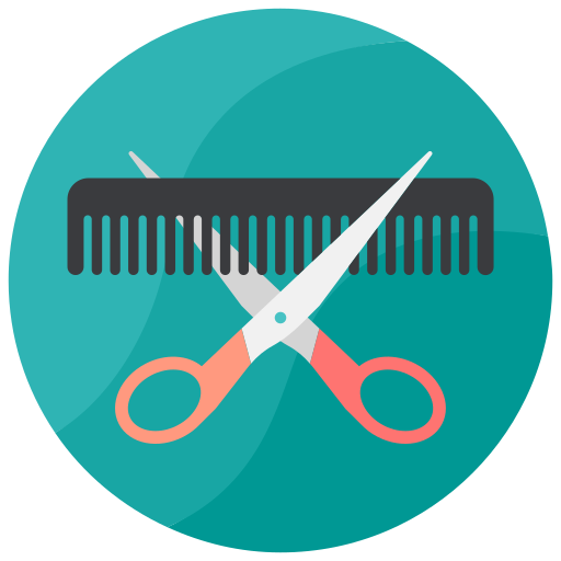 corte de pelo icono gratis