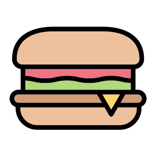 Hamburger Generic Outline Color Icon