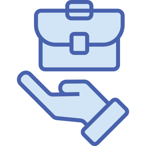 Employment Generic Blue icon