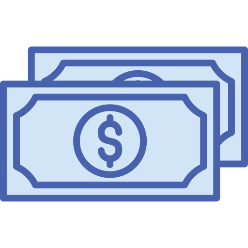 Money Generic Blue icon