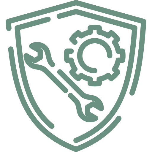 Maintenance free icon