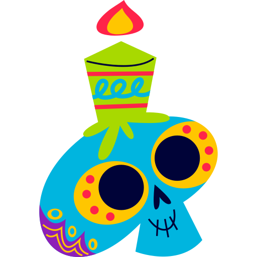 le crâne gratuit sticker