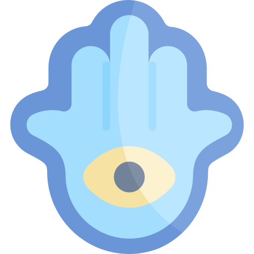 Hamsa Kawaii Flat icon