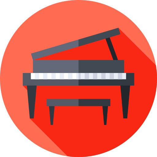 piano icono gratis