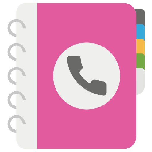 libro de contactos icono gratis