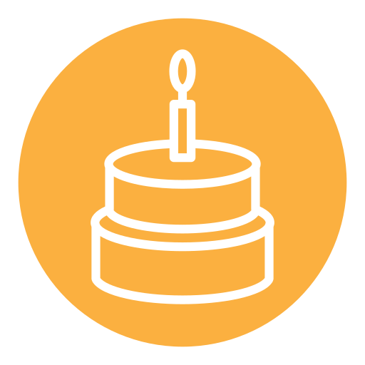 bolo de aniversário grátis ícone