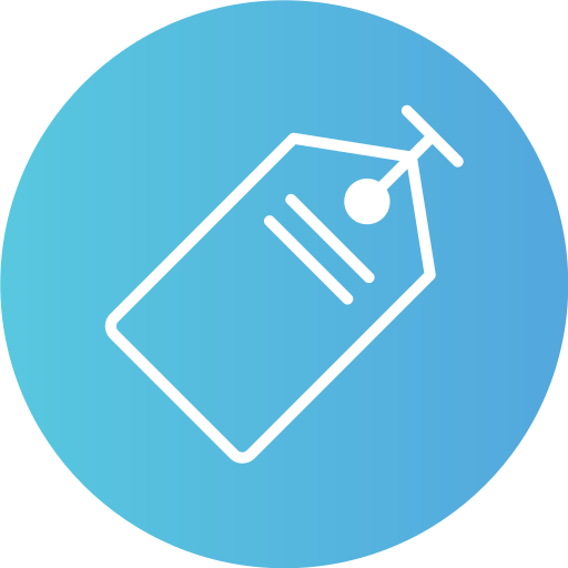 Tag free icon