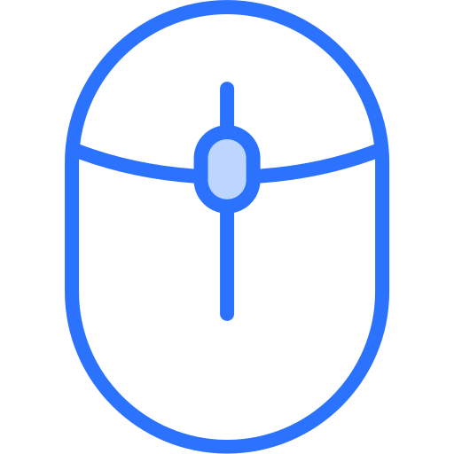 Mouse Clicker Generic Blue icon