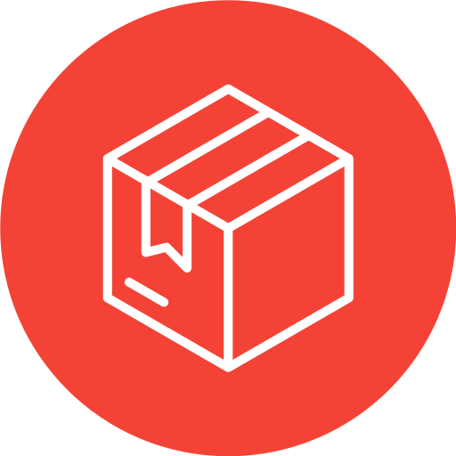 Box - Free shipping and delivery icons