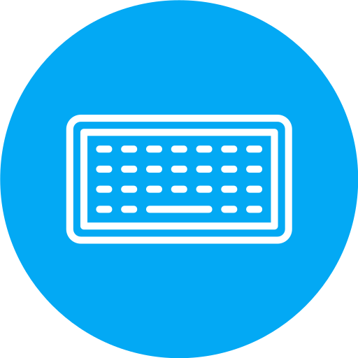 Keyboard free icon