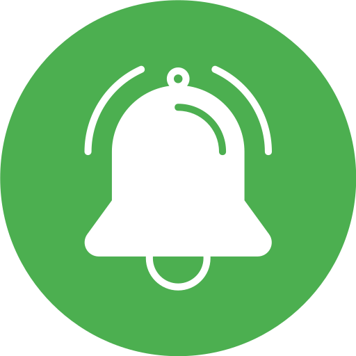 Notification bell Generic Flat icon