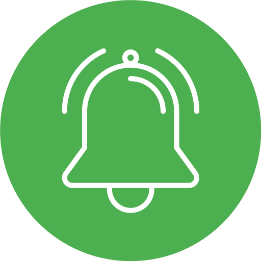 Notification bell Generic Flat icon