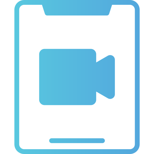 appel vidéo Icône gratuit