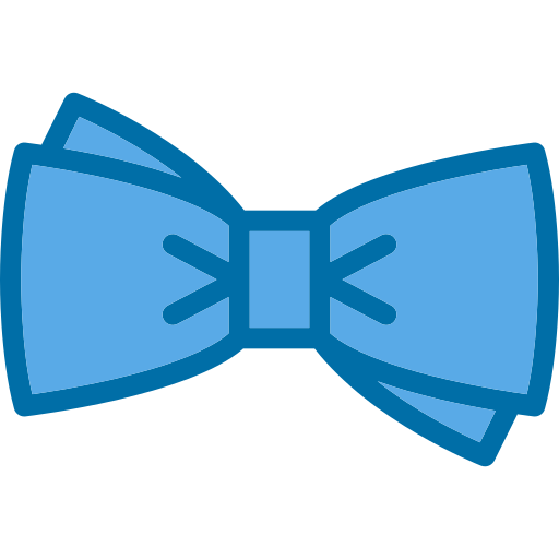 Bow Tie Generic Blue icon