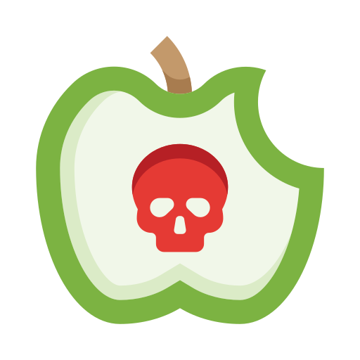 Poisoned Apple Free Halloween Icons