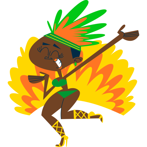Dancer free sticker Dancer free sticker