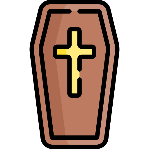 Coffin Special Lineal color icon