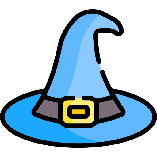 Witch hat free icon