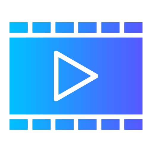 reproductor de video icono gratis