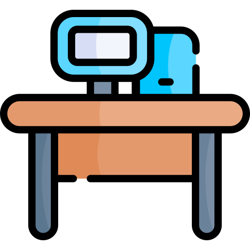 Workplace free icon Workplace free icon