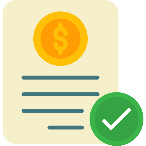 Invoice free icon