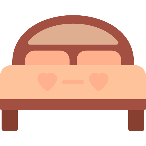 cama matrimonial icono gratis